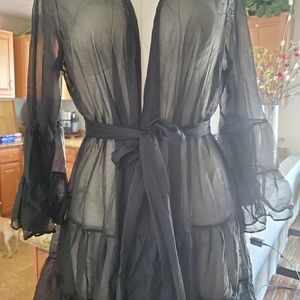 See through Betsey Johnson Robe